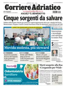 Corriere Adriatico Ascoli - 19 Giugno 2025