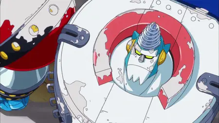 One Piece (1999 S16E40 Rampage! The Invincible Franky Shogun ZR