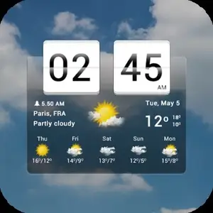 Sense Flip Clock & Weather v8.99.5