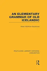 An Elementary Grammar of Old Icelandic