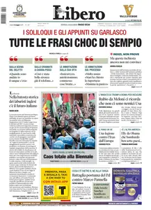 Libero - 9 Maggio 2026