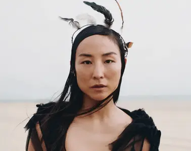 Greta Lee by Tyler Mitchell for Vogue US November 2025