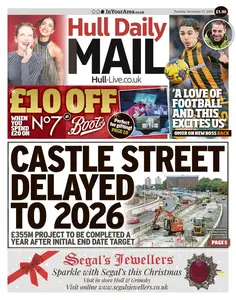 Hull Daily Mail - 17 December 2024