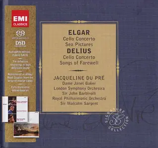 Jacqueline du Pré - Elgar, Delius: Cello Concertos (1965/2012) [EMI Classics' Remaster 2011] PS3 ISO + DSD64 + Hi-Res FLAC