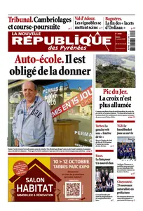 La Nouvelle République des Pyrénées - 7 Octobre 2025