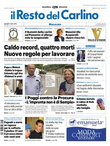 Il Resto del Carlino Macerata - 3 Luglio 2025