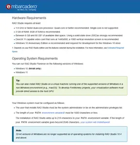 Embarcadero RAD Studio 13.0 Patch 1 Florence