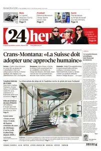 24 Heures - 29 Avril 2026