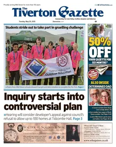 Tiverton Gazette - 20 May 2025
