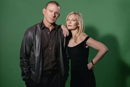 Channing Tatum and Kirsten Dunst by The Tyler Twins for The Envelope October 2025