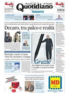 Quotidiano di Puglia Taranto - 5 Settembre 2025