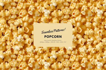 EE - Popcorn Seamless Pattern QS3HCZJ