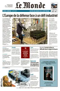 Le Monde du Mercredi 12 Mars 2025