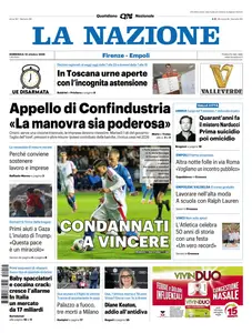 La Nazione - 12 Ottobre 2025
