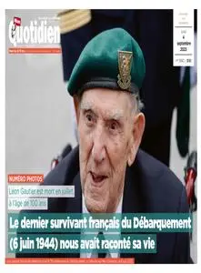 Mon Quotidien N.8161 - 4 Septembre 2023