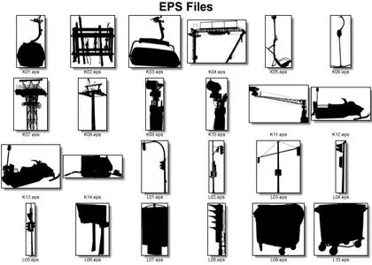 Vector Illustrations Albums K and L