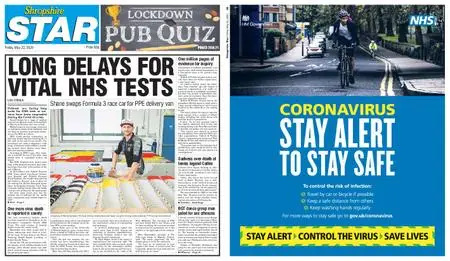 Shropshire Star Shrewsbury Edition – May 22, 2020
