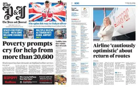 The Press and Journal North East – August 27, 2021