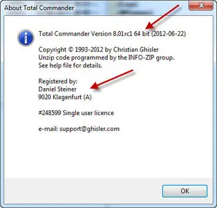 Total Commander 8.01 RC1 Multilingual (x86/x64)