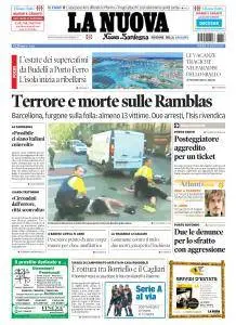 La Nuova Sardegna - 18 Agosto 2017