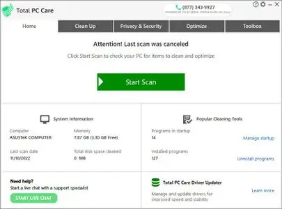 Total PC Care 7.5.0.0 Multilingual