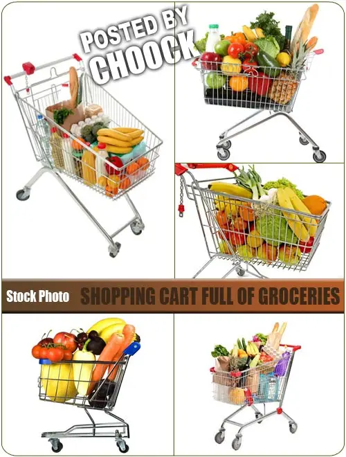 Shop product ru. Портальная тележка для продуктов. Shopping Cart Full of groceries. Список основных продуктов на тележке. Выбор продукции в каталоге клипарт растр.