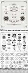 Vectors - Ornamental Vintage Labels 62