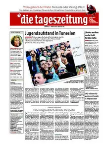 Tageszeitung TAZ vom 11 Januar 2010