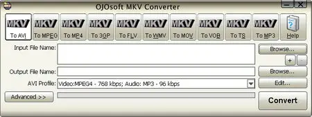OJOsoft MKV Converter 2.7.6 build 0419 Portable