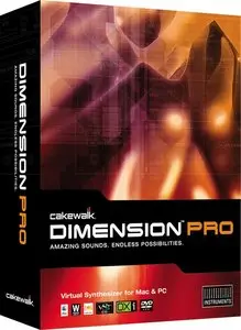 Cakewalk Dimension Pro VSTi DXi AU HYBRiD DVDR D1-2