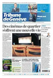 Tribune de Genève du 26 27 Novembre 2016