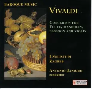 Antonio Vivaldi - Concertos For Flute, Mandolin, Bassoon & Violin