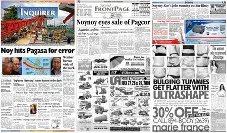 Philippine Daily Inquirer – July 15, 2010