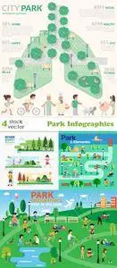 Vectors - Park Infographics