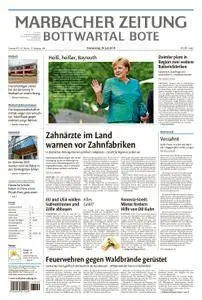 Marbacher Zeitung - 26. Juli 2018