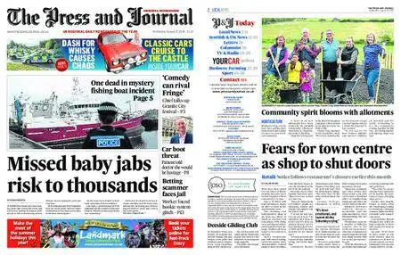 The Press and Journal Aberdeenshire – August 15, 2018