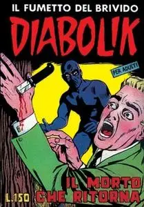 Diabolik N.013 - Prima serie - Il morto che ritorna (Astorina 01-1964)