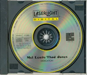 Thad Jones and Mel Lewis - Dedication (1996)