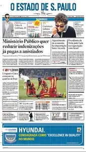 Jornal O Estado de SP em PDF, Domingo, 27 de Junho de 2010