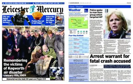Leicester Mercury – January 09, 2019
