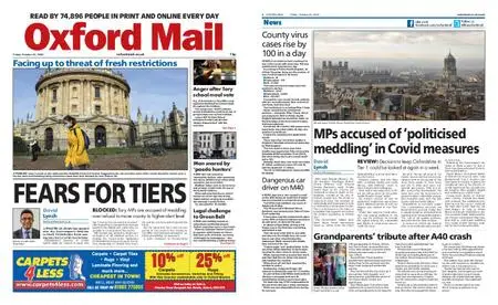 Oxford Mail – October 23, 2020