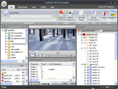 Sothink SWF Decompiler v5.3 Build 526