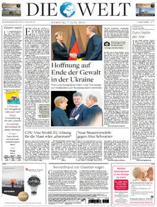 Die Welt am 07 Juni 2014