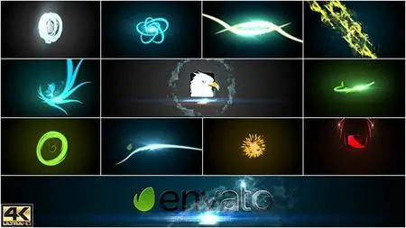 VideoHive Fast Smoky Streaks Logo Sting Pack 19411780