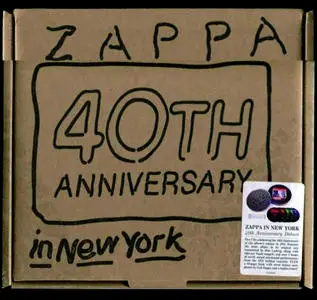 Frank Zappa - Zappa In New York (2019) {5CD Box Set, 40th Anniversary Deluxe Edition ZR20029 rec 1976}