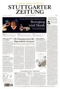 Stuttgarter Zeitung Marbach und Bottwartal - 20. September 2018