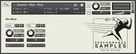 Performance Samples Oceania KONTAKT