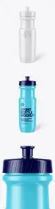 Glossy Sport Bottle Mockup 79234