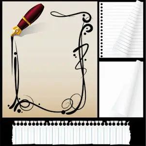 Vector Paper & Pen Templates