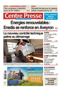 Centre Presse Aveyron - 16 Avril 2024